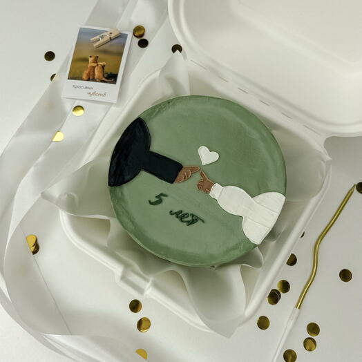 🤍 бенто - торт для влюбленных 500 г