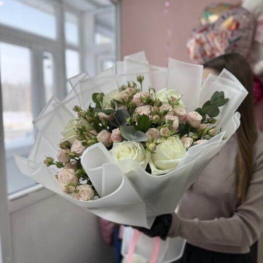 Сборный букет роз