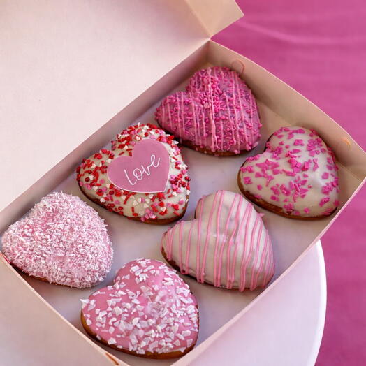 Набор пончиков "Сердца"