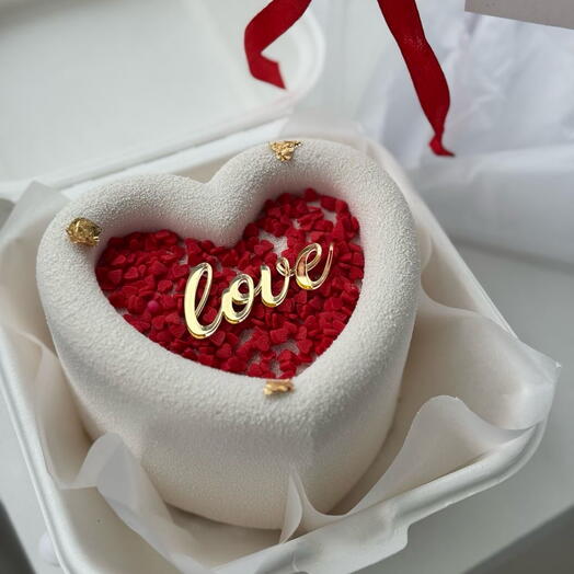 Муссовый бенто торт «Love