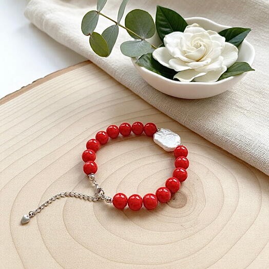 Браслет из коралла Rouge Royale