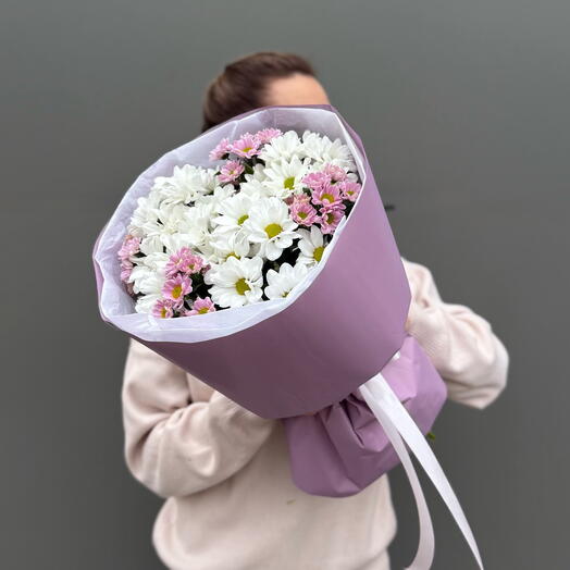 Букетик хризантем