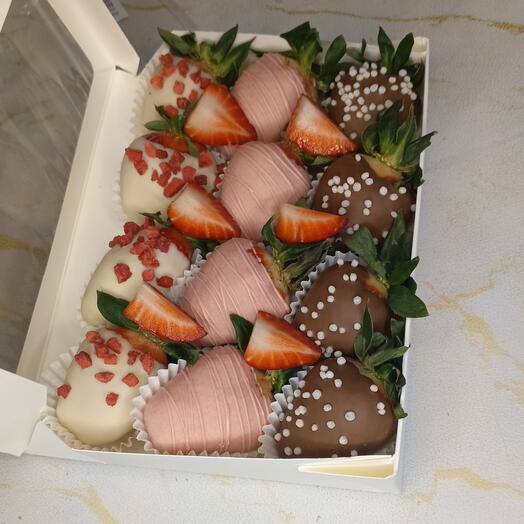 Клубника в шокоаде 12🍓