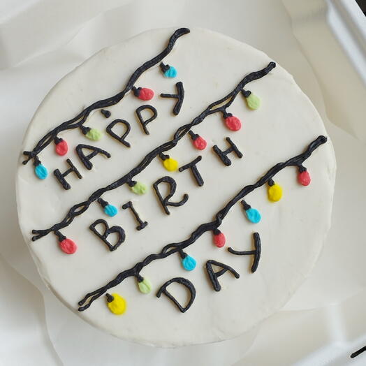 Бенто - торт Happy birthday на день рождения