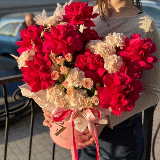 Композиция Малиновый пломбир