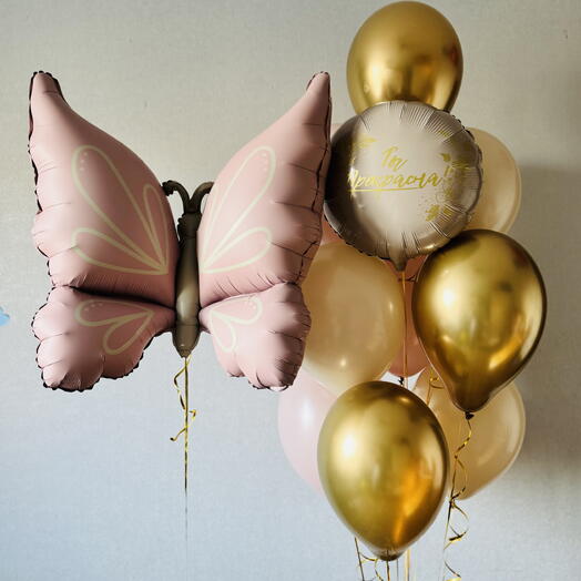 Воздушные шарики для девушки «Прекрасная»