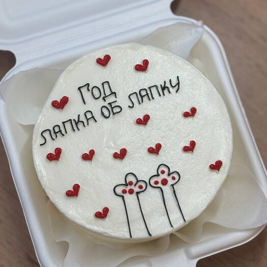 Бенто торт на годовщину