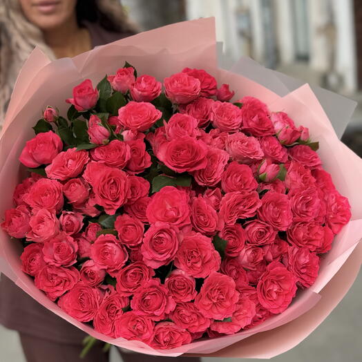 Кустовые розы 25