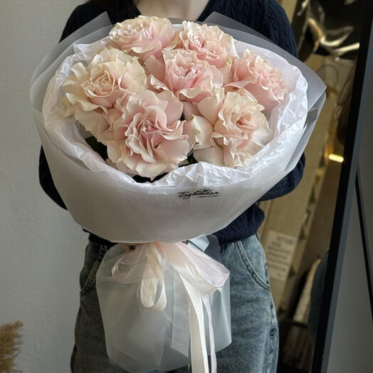 Букет из 7 французких роз