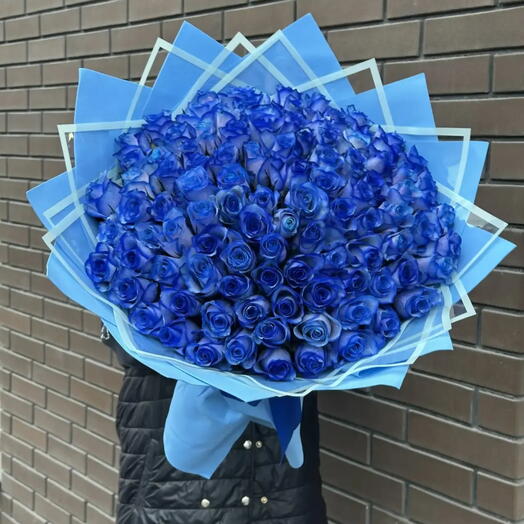 101 Синия Роза 💙