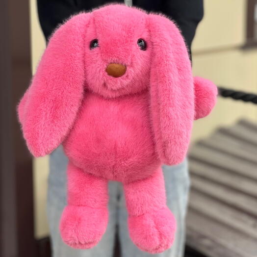 Зайка розовый 💕