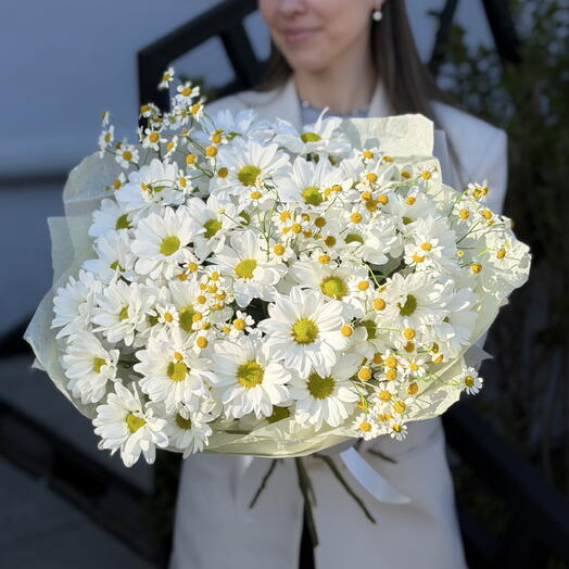 Букет из ромашек