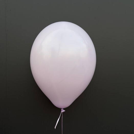 Шарик с гелием, лиловый, пастель, 12"/30см