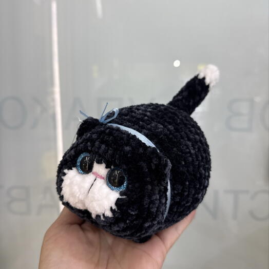 Игрушка мягкая кот ручной работы