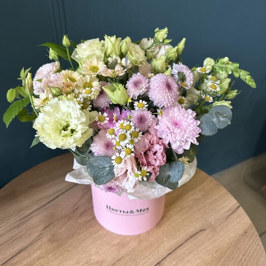 Нежная коробка с летним составом🩷🌼