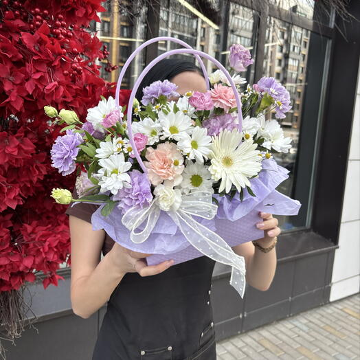 Нежно-лавандовая композиция 💜