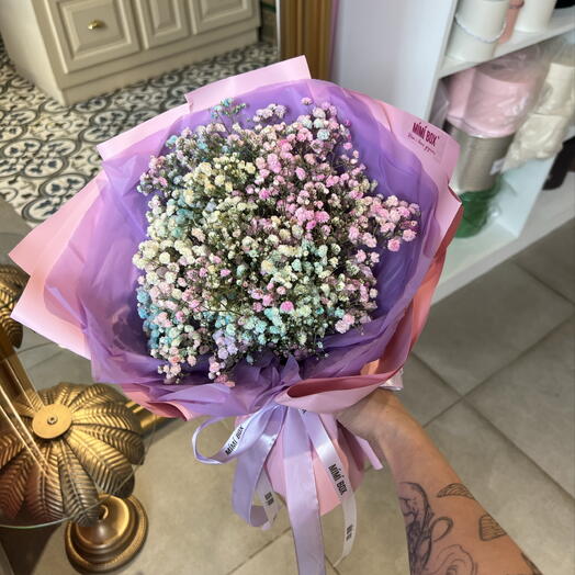 Букет из гипсофил