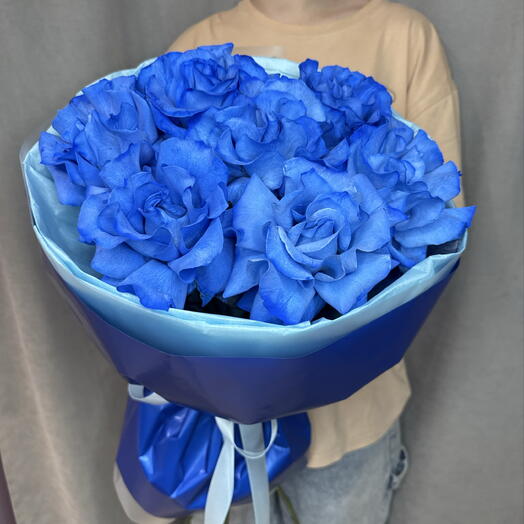 Букет синие розы💙💙💙