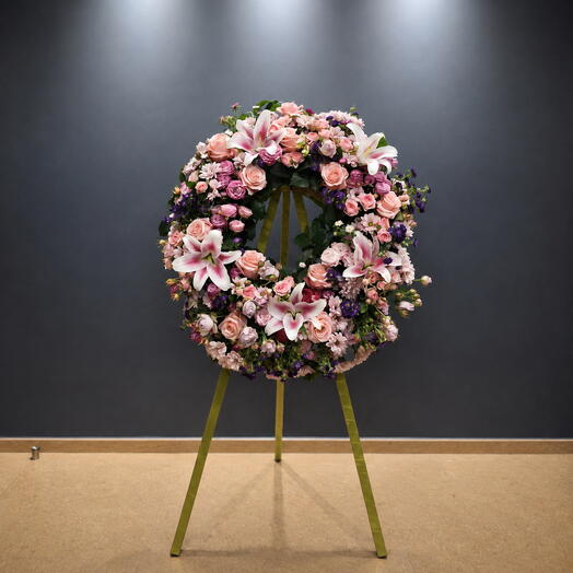 Funeral Flower Wreath