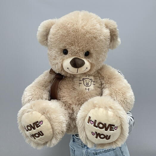 Мягкая игрушка Медведь «I love you»