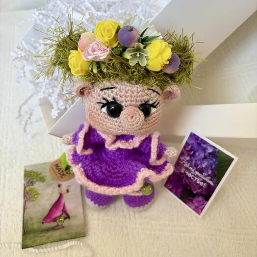 Игрушка Амигуруми ФИОНА 💜