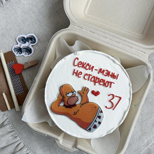Бенто-торт секси мэны-не стареют