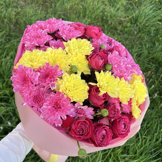Яркий дофаминовый букет на 1 сентября 🍁💐
