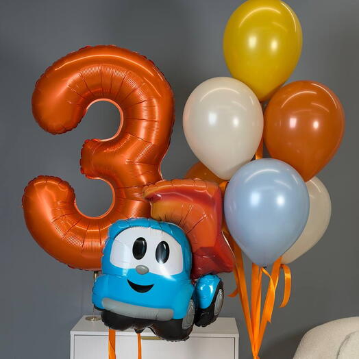 🎈 Праздничная композиция «Весёлый День рождения»