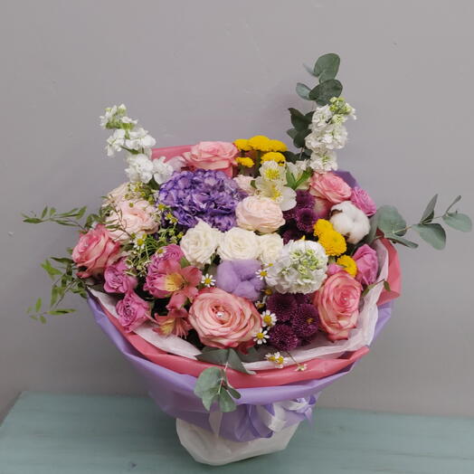 Букет "Сиреневое облако",🌸