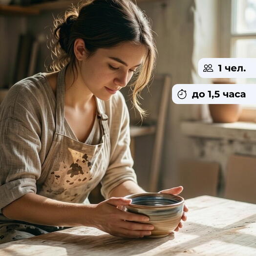 Атмосфера творчества. Мастер-класс по гончарному делу